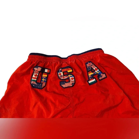 Vintage Speedo Olympic Collection Atlanta 1996 USA Swim Trunks - Picture 5 of 6